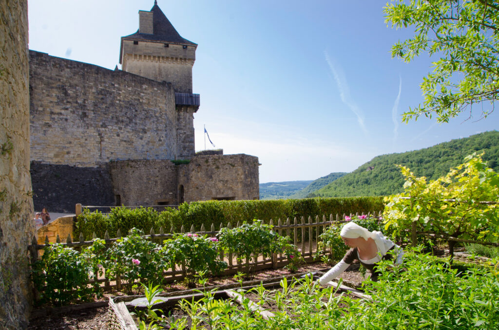 Château de Castelnaud - Jardin - ©Boutry