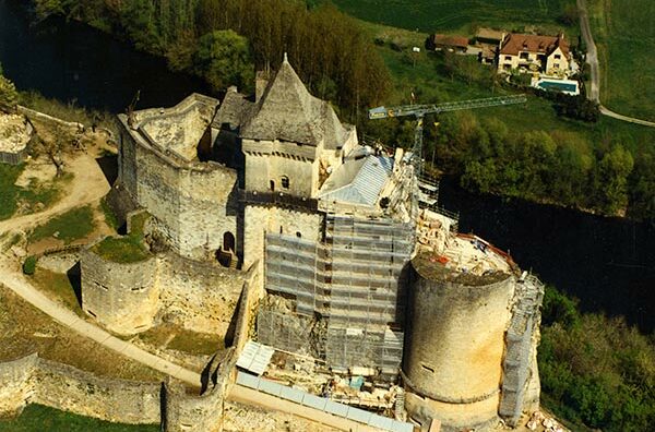 Château de Castelnaud - Vue 1965