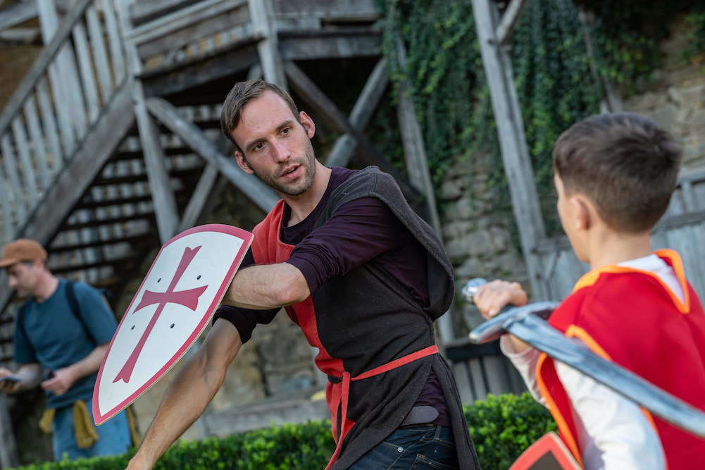 Château de Castelnaud - Visite costume Moyen-âge