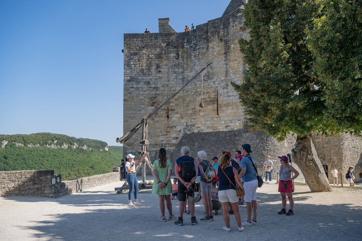 Château de Castelnaud - Visita guiada y trebuchet