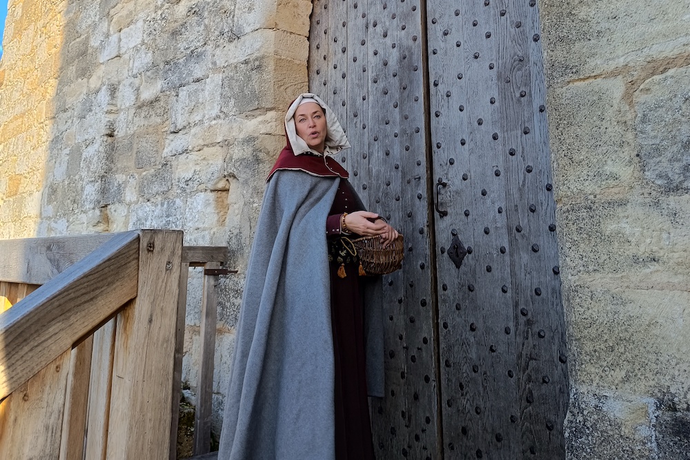 Château de Castelnaud - Tir au trébuchet