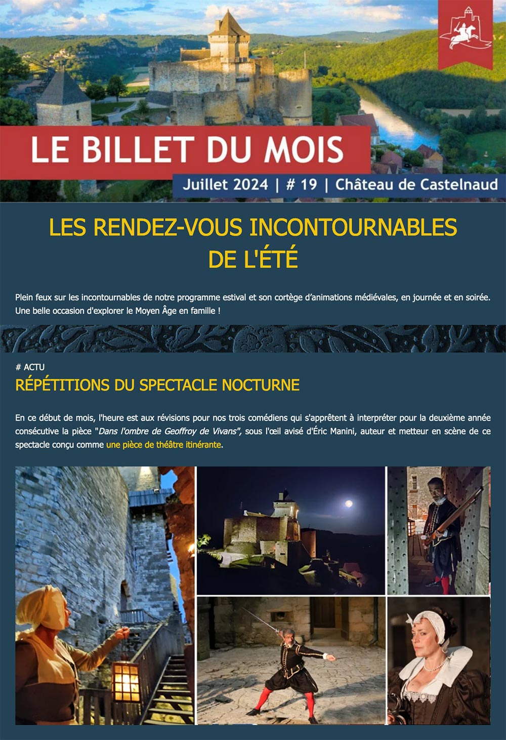 Newsletter - Juillet 2024