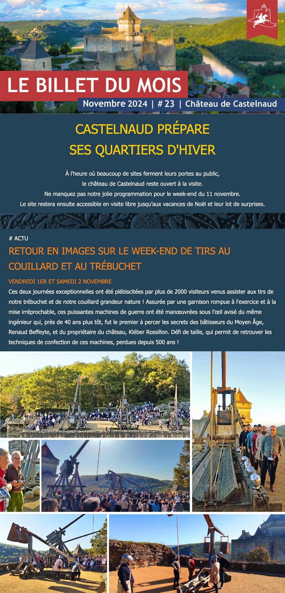 Newsletter - Novembre 2024