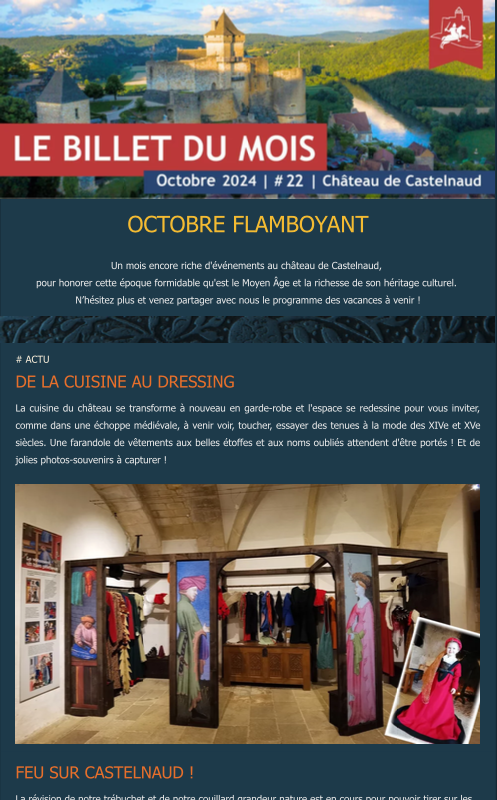 Newsletter - Octobre 2024