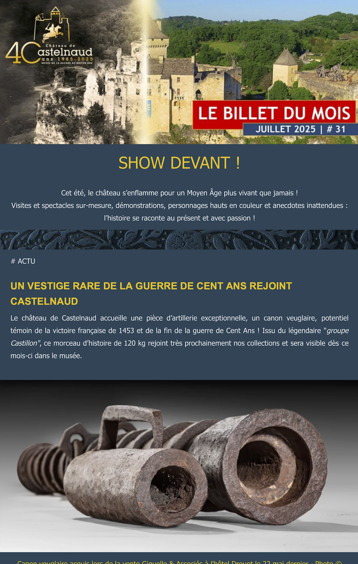 Newsletter - Août 2024