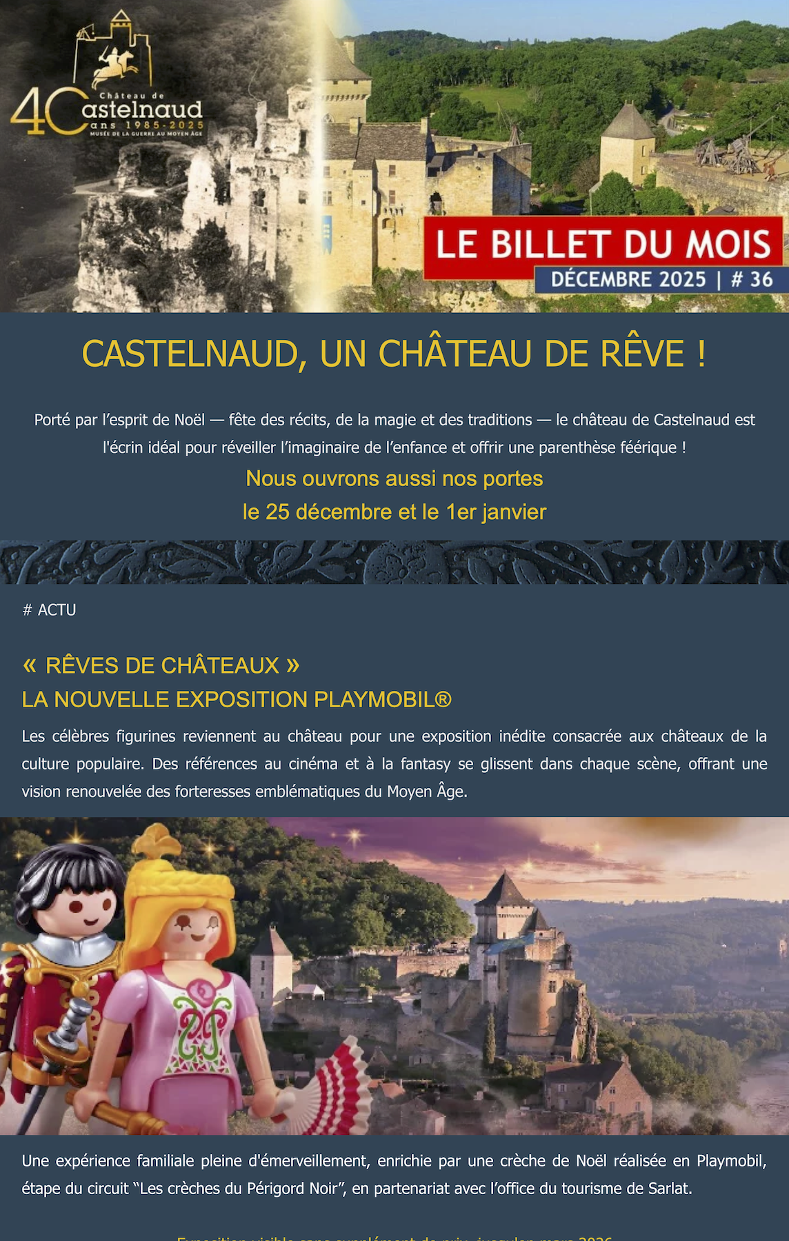 Newsletter - Décembre 2024